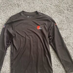 Nike Men's Cleveland Browns Long Sleeve Thermal Shirt